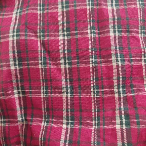 4 Vintage 90s Longaberger Christmas Collection Basket Plaid Tidings Liners EUC - Picture 6 of 7